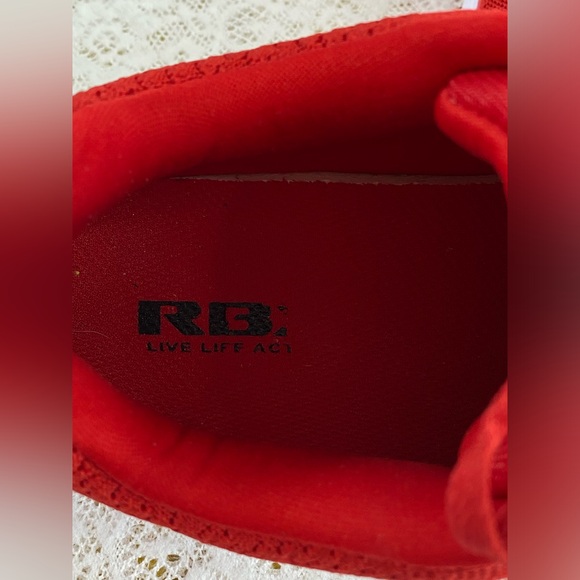 Reebok Mens RBX LIVE LIFE ACTIVE Red Running Shoes Textile Size 9.5 EUC - Picture 8 of 11